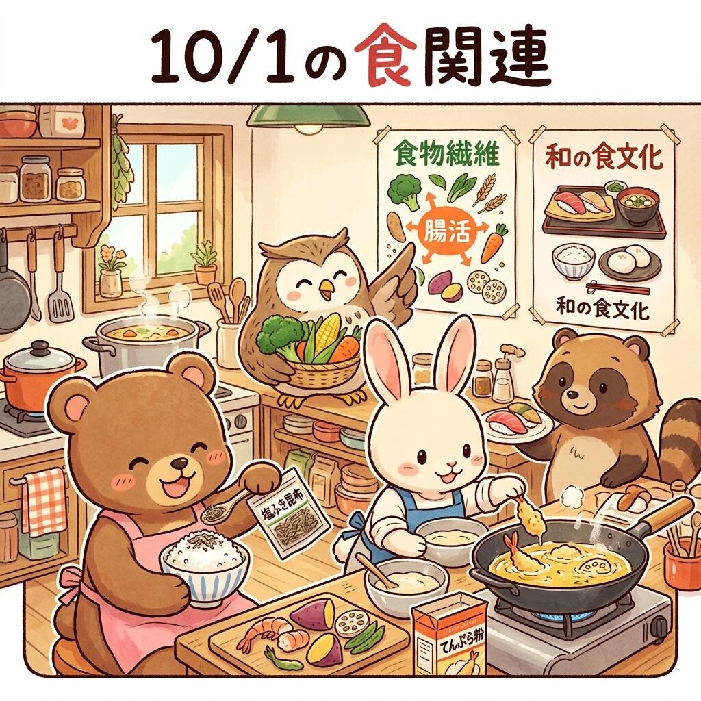10/1 何の日3枚