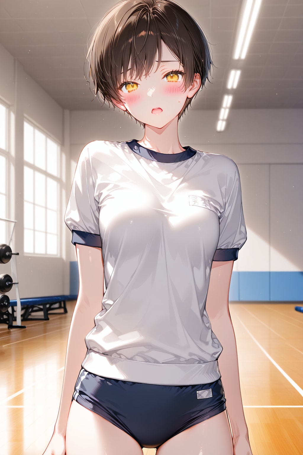 体操服／バランスボール