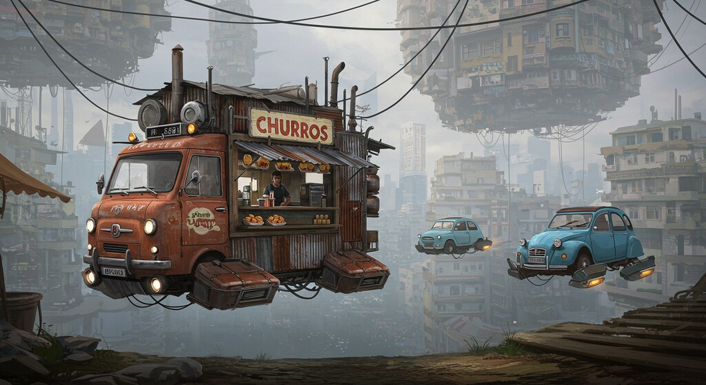 スチームパンク大都会