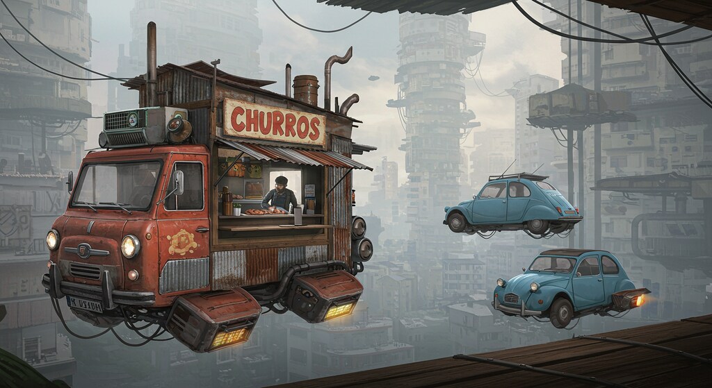 スチームパンク大都会