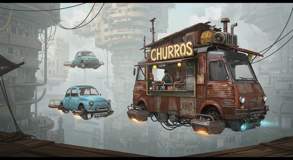 スチームパンク大都会