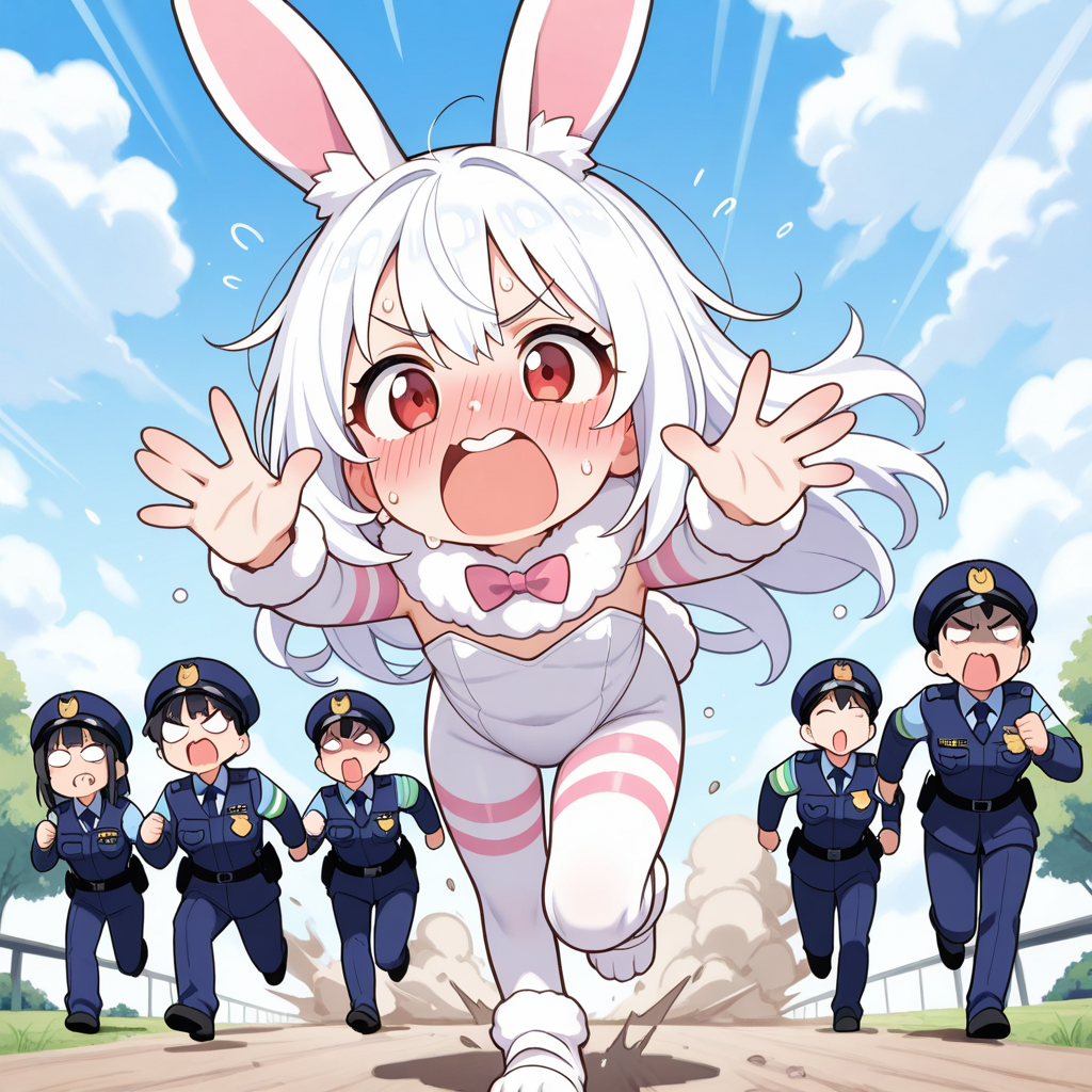 カオスなうさぎちゃん！！ | の人気AIイラスト・グラビア