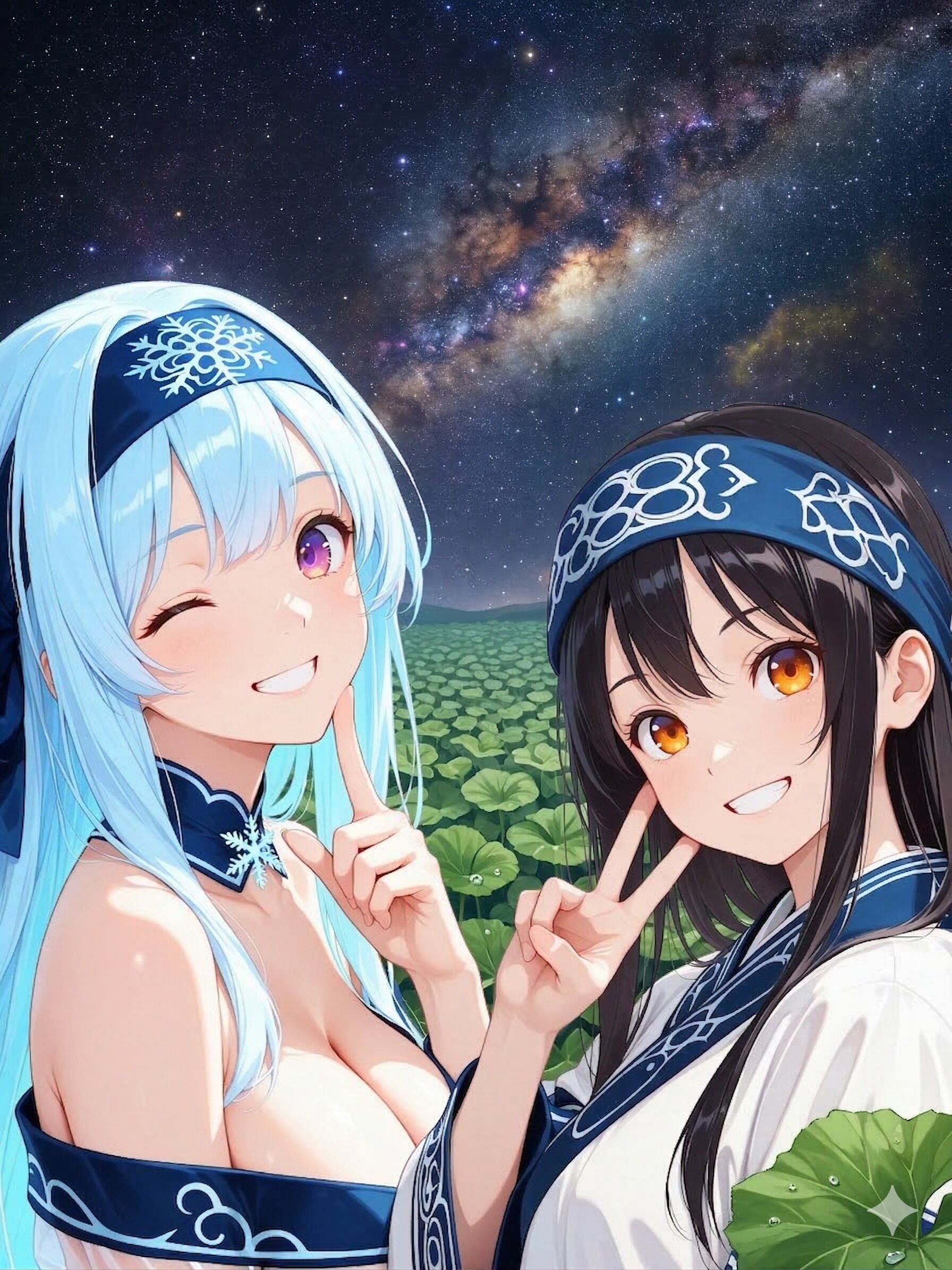 アイヌのスーパーメイドちゃんとふうちゃん