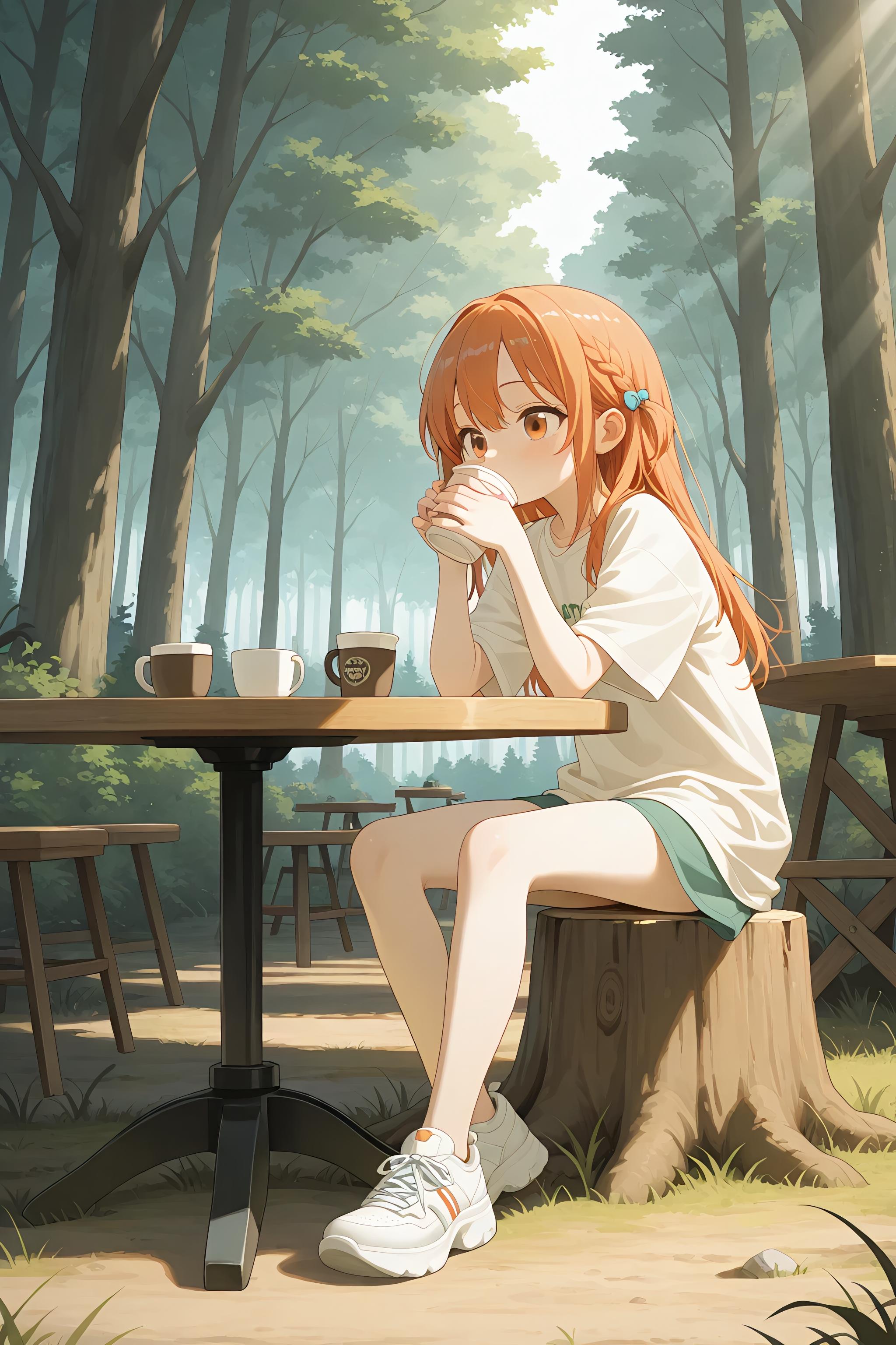 切り株の有効活用 | の人気AIイラスト・グラビア