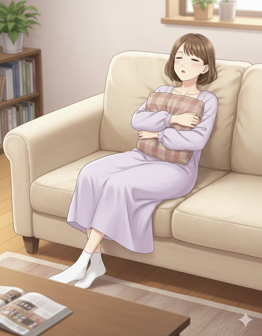 休日の昼寝 | の人気AIイラスト・グラビア