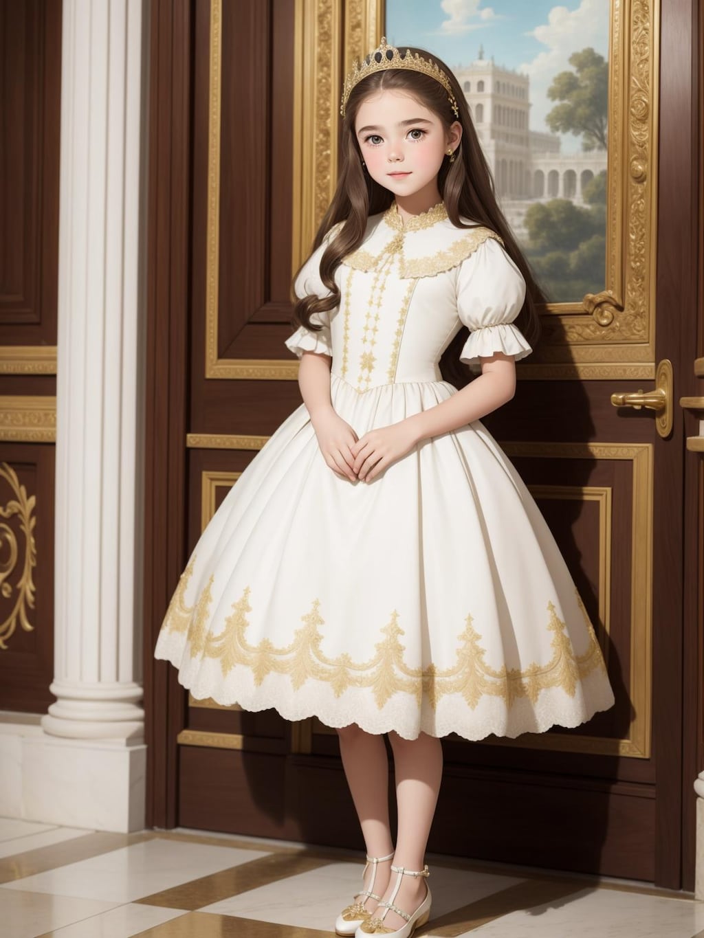 少女期のマリー・アントワネット(のつもり)