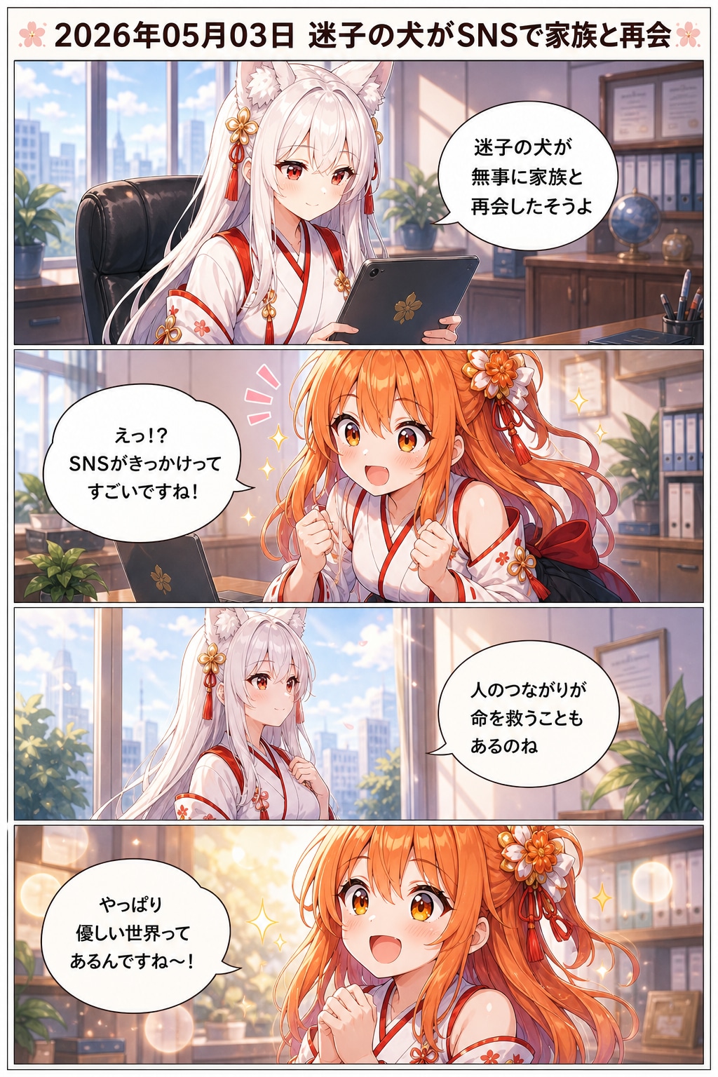 毎日漫画　10時のほっこりニュース