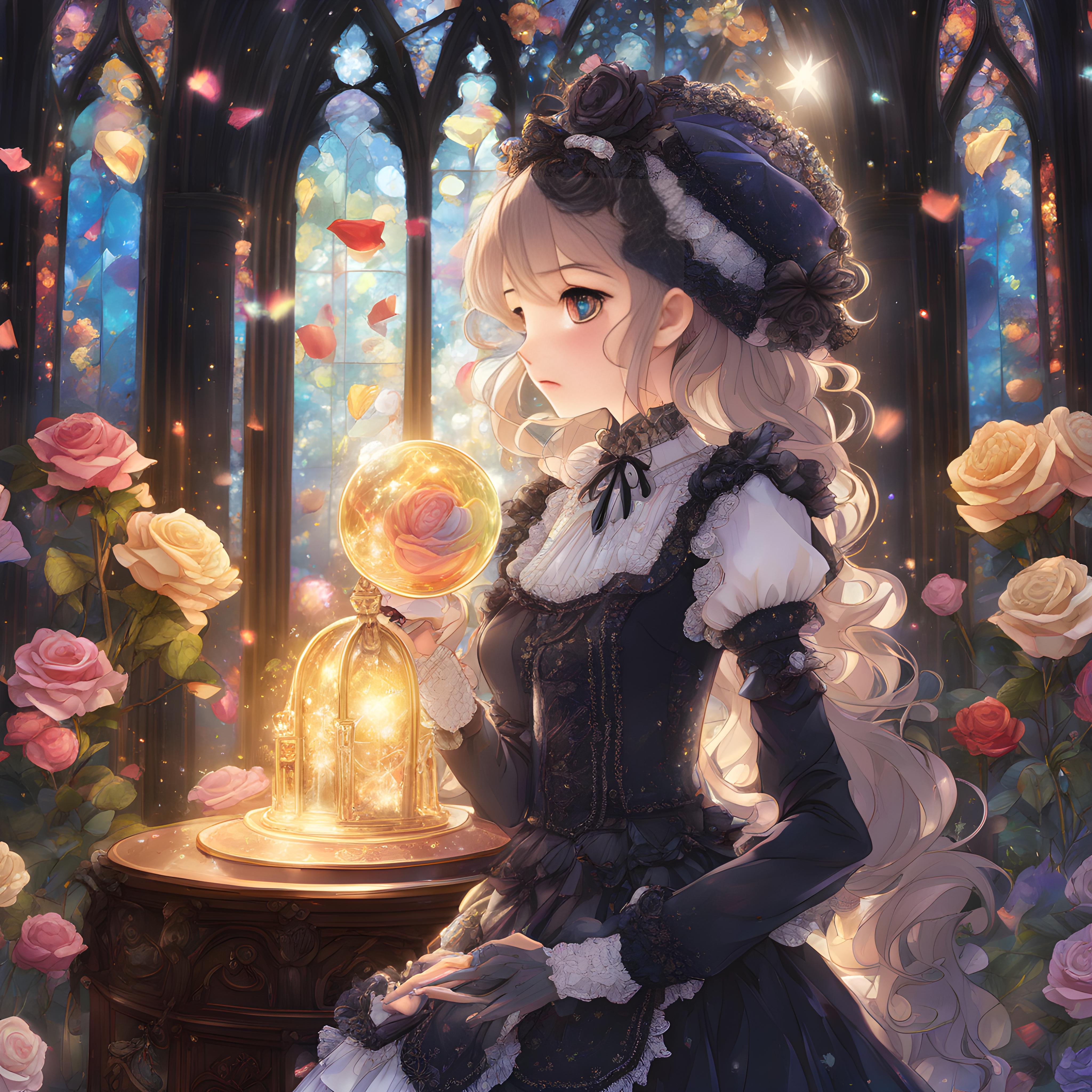 💓金色に輝く謎のオーブ