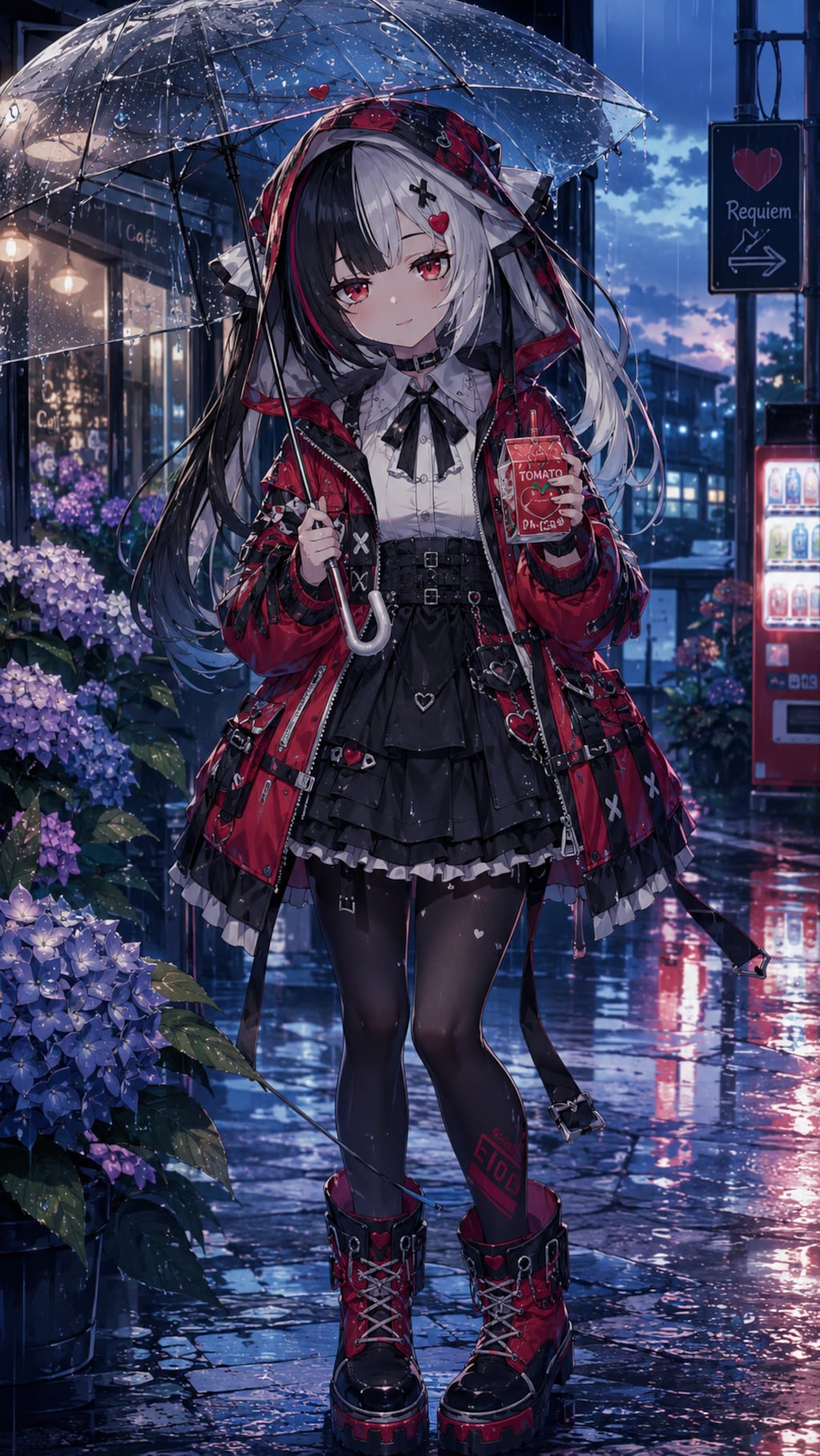 梅雨と紫陽花 ⑤
