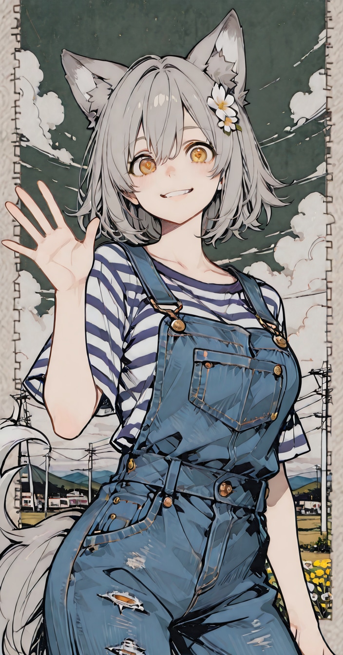 けもみみ娘 | の人気AIイラスト・グラビア