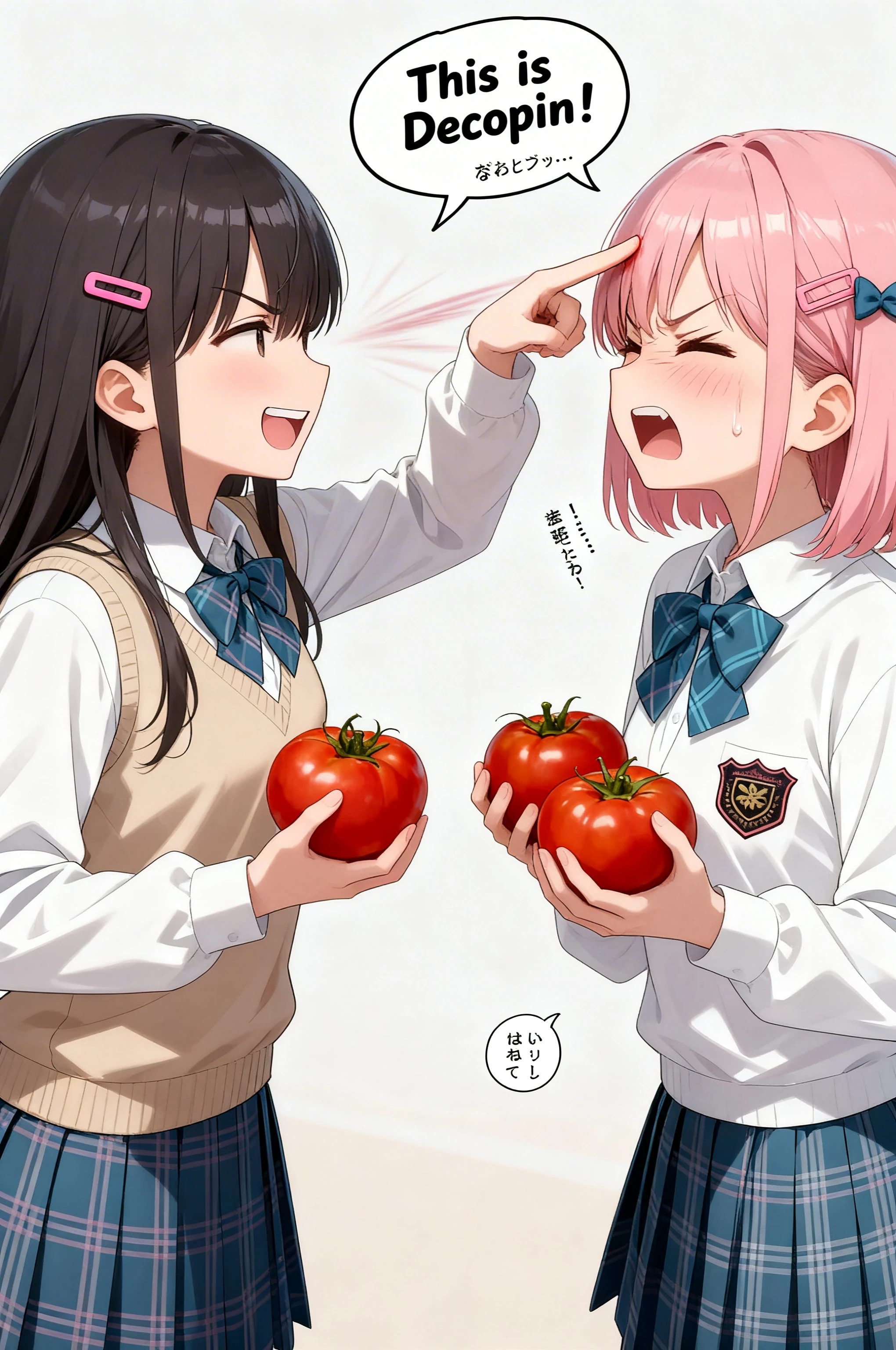 リコピンだよっ！これデコピンじゃん | の人気AIイラスト・グラビア