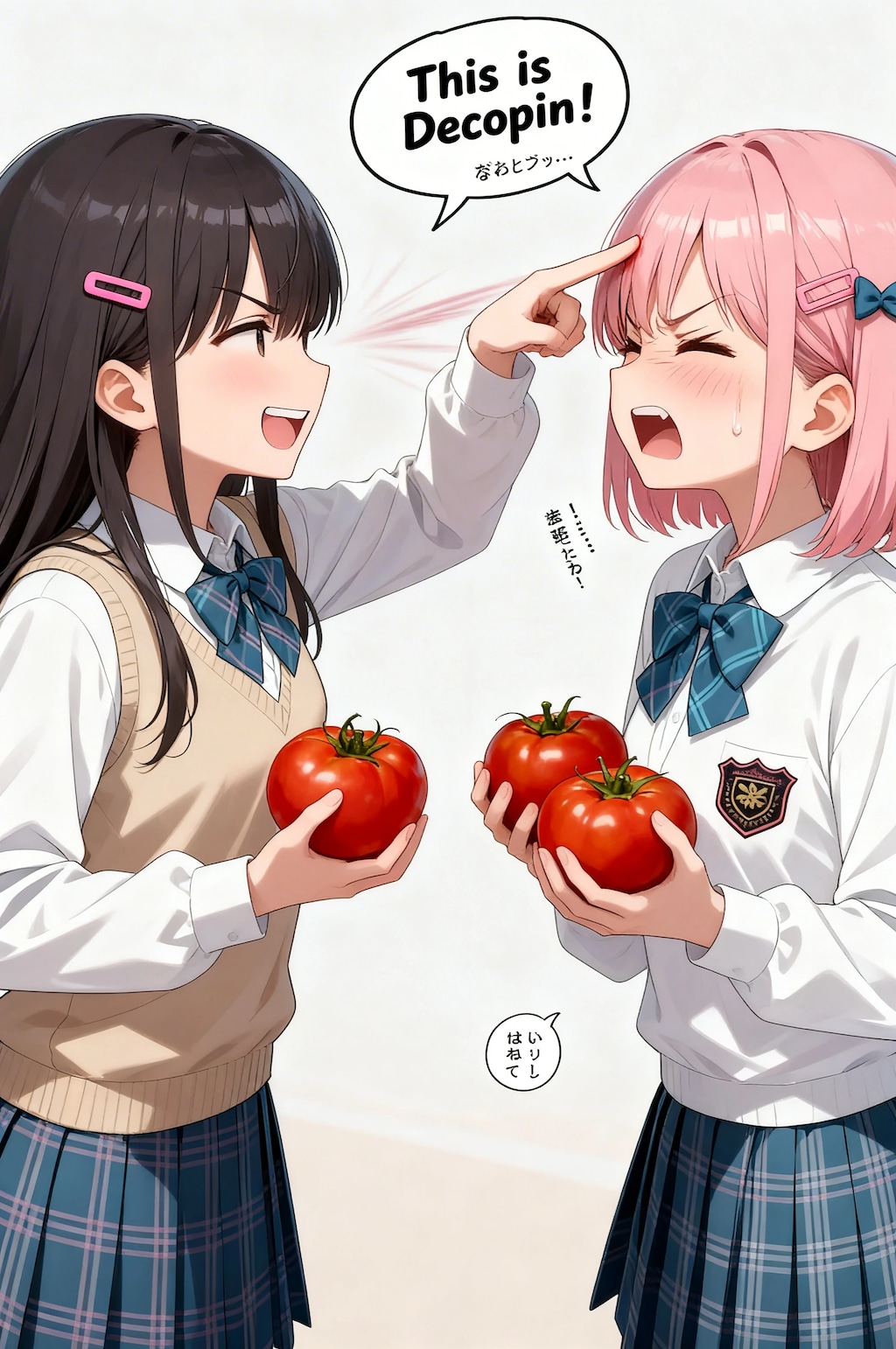 リコピンだよっ！これデコピンじゃん