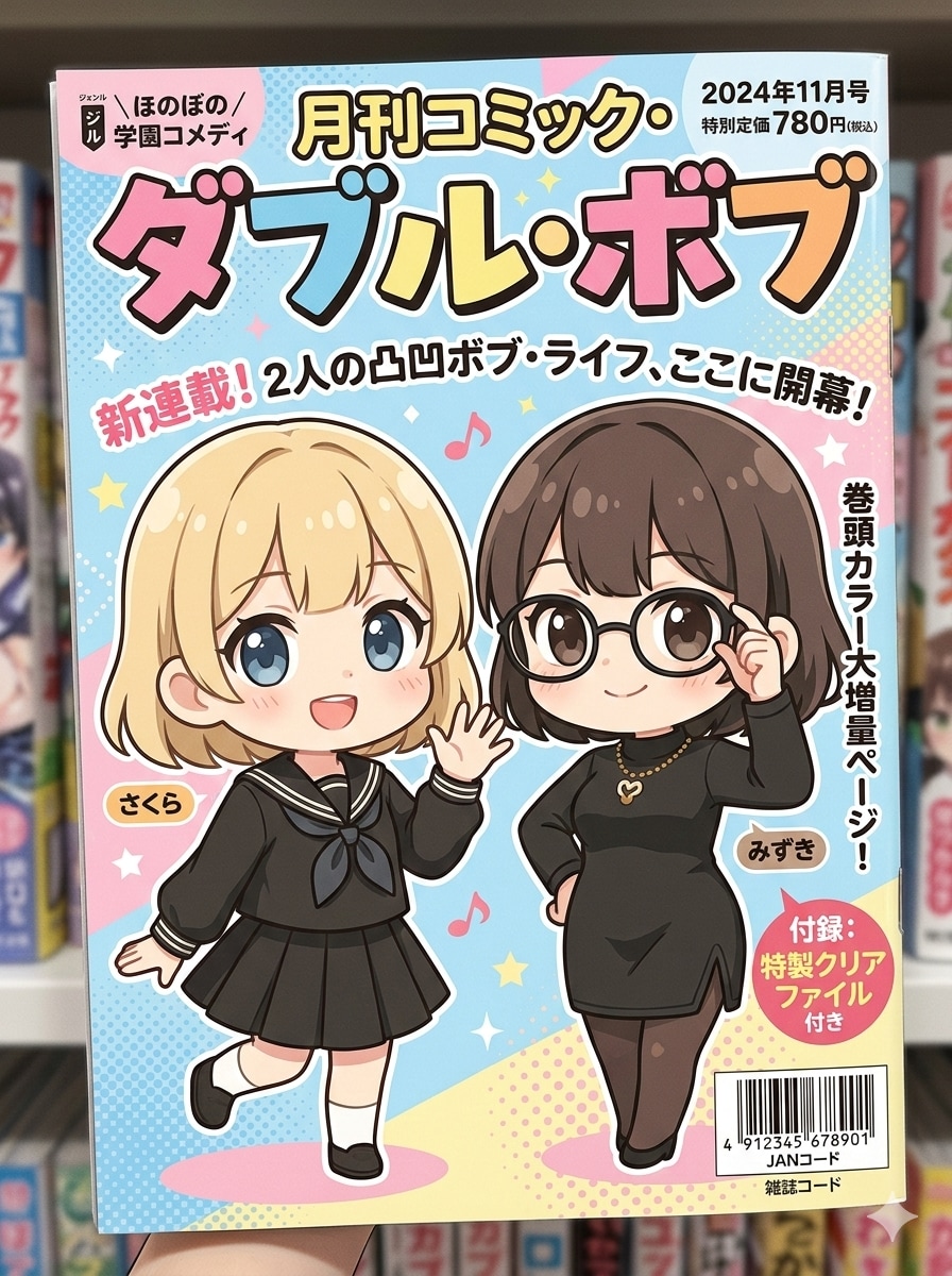 コミック ダブル・ボブ | の人気AIイラスト・グラビア