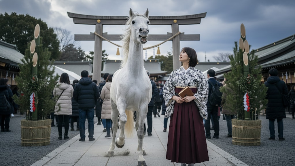 今年の干支は馬なんですね