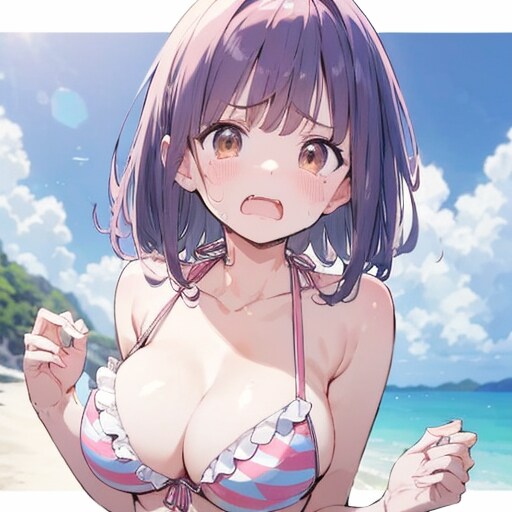 え〜っ 浮き輪欲しい！ | の人気AIイラスト・グラビア