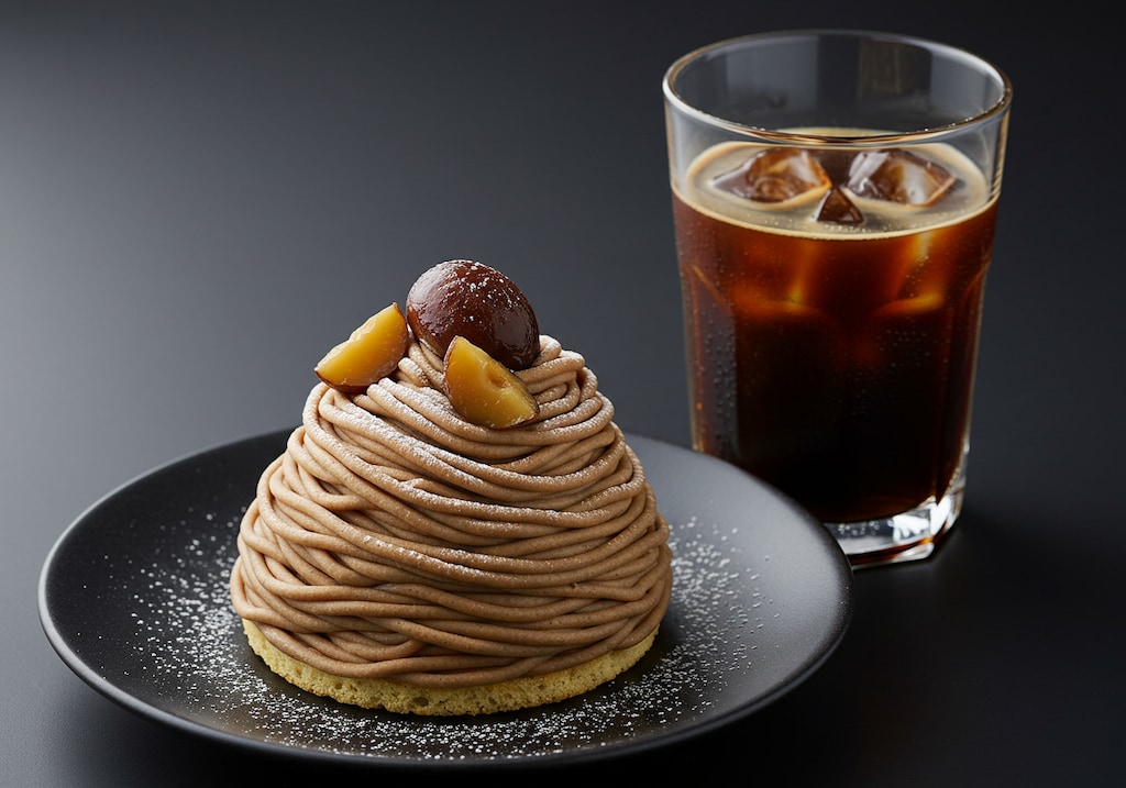 デザートのモンブラン