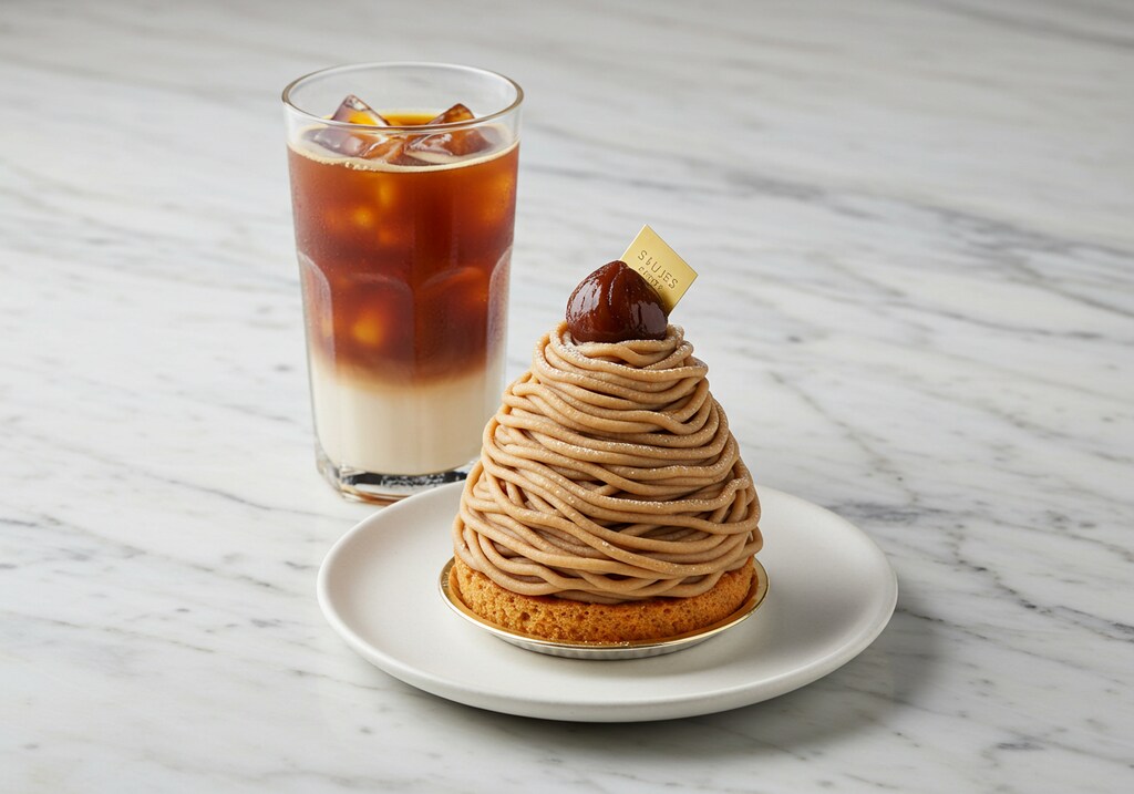 デザートのモンブラン