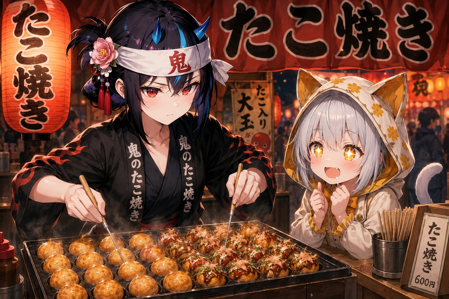 鬼ちゃん直伝のたこ焼き