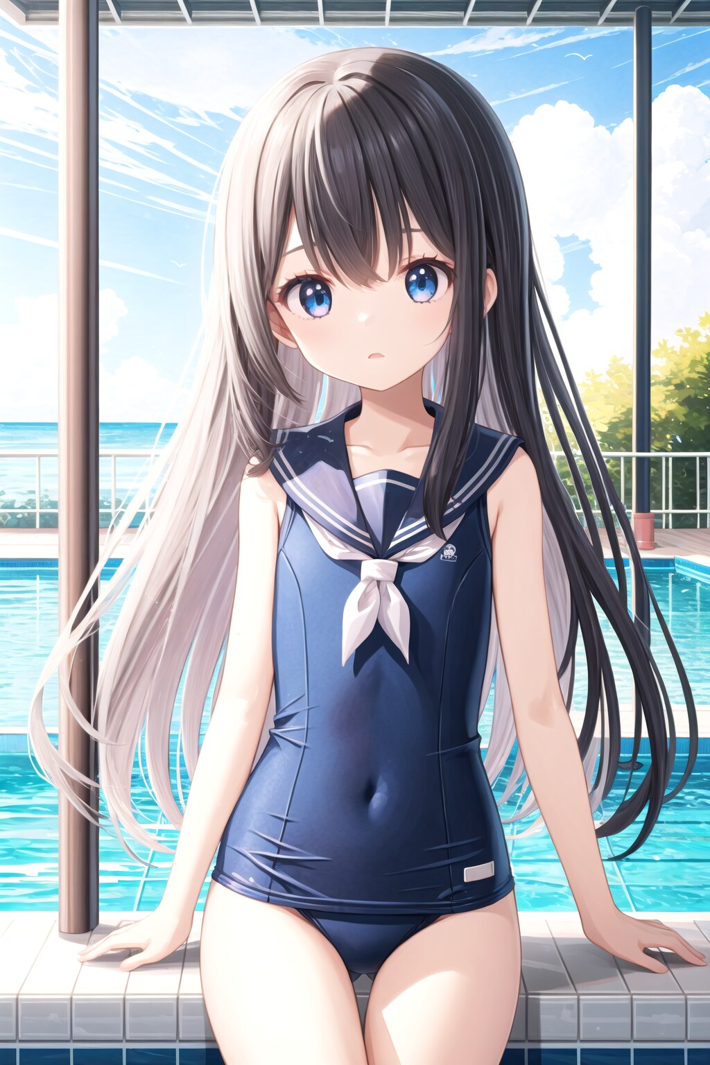 憧れの リゾートホテル❤❤ | の人気AIイラスト・グラビア