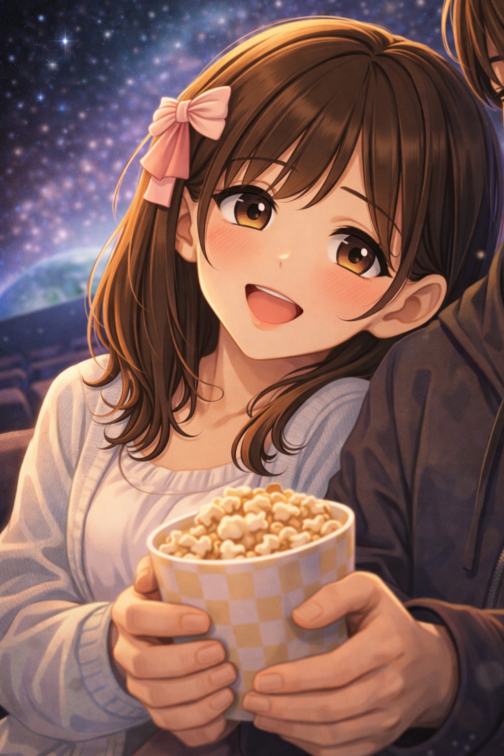 「星空の下、君と並ぶ席」