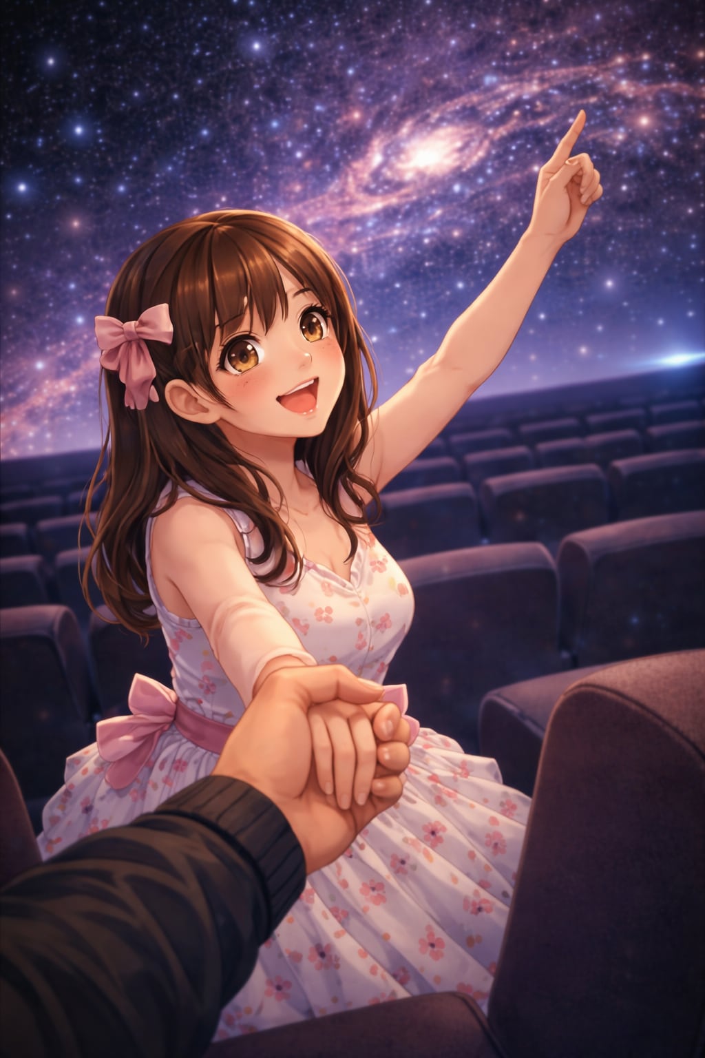 「星空の下、君と並ぶ席」