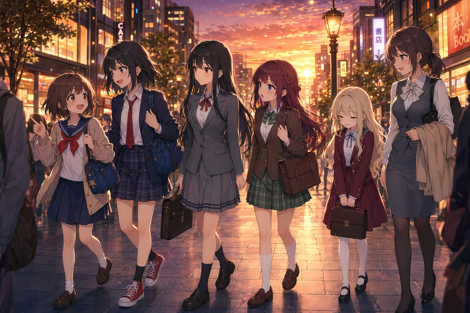 みんなで帰ろう | の人気AIイラスト・グラビア