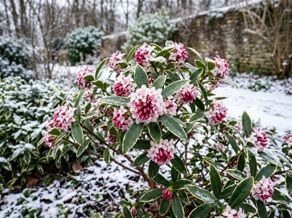 Winter Daphne flower