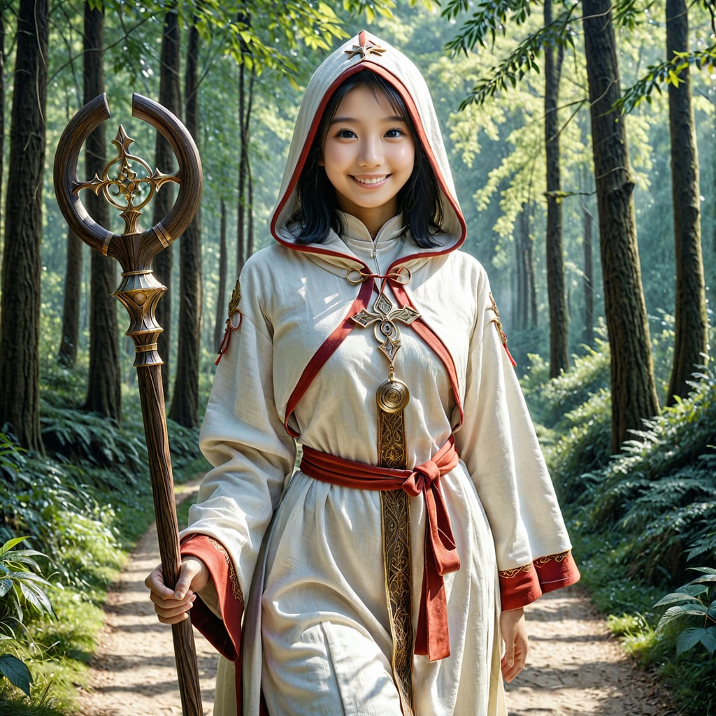 白魔導士になって冒険です。怪我したら治してあげるね