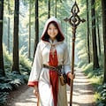 白魔導士になって冒険です。怪我したら治してあげるね 7枚目