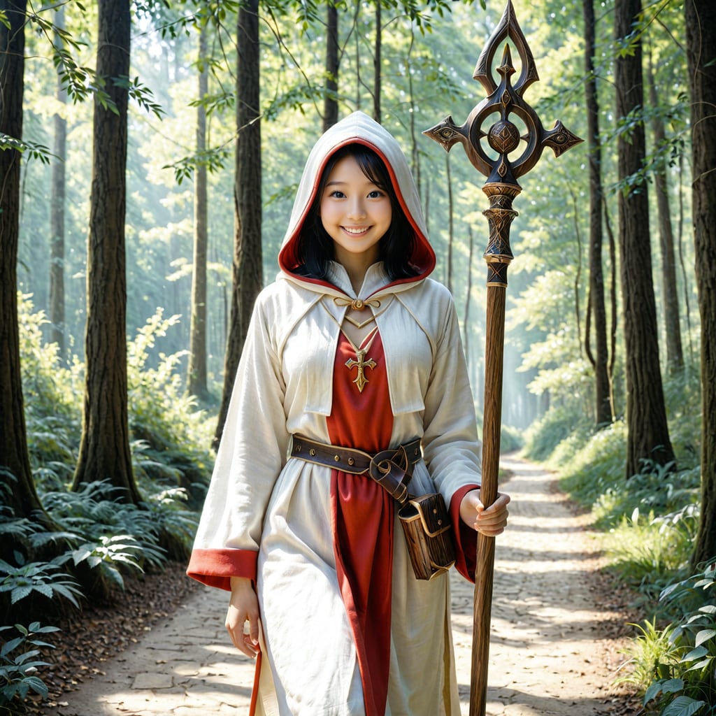 白魔導士になって冒険です。怪我したら治してあげるね