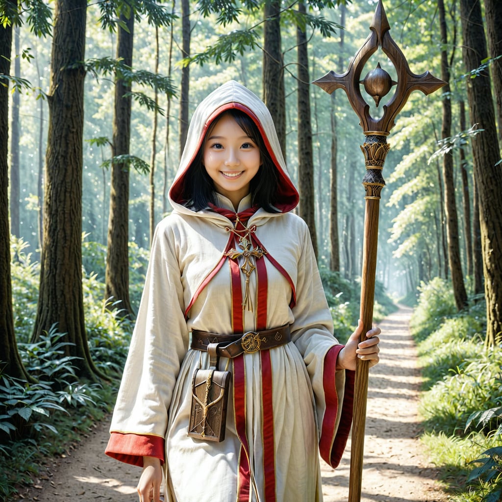 白魔導士になって冒険です。怪我したら治してあげるね