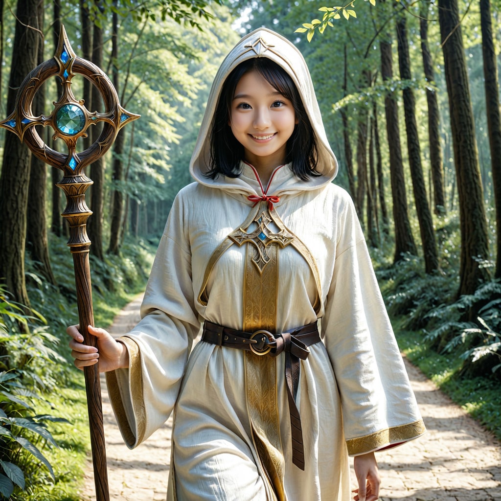 白魔導士になって冒険です。怪我したら治してあげるね