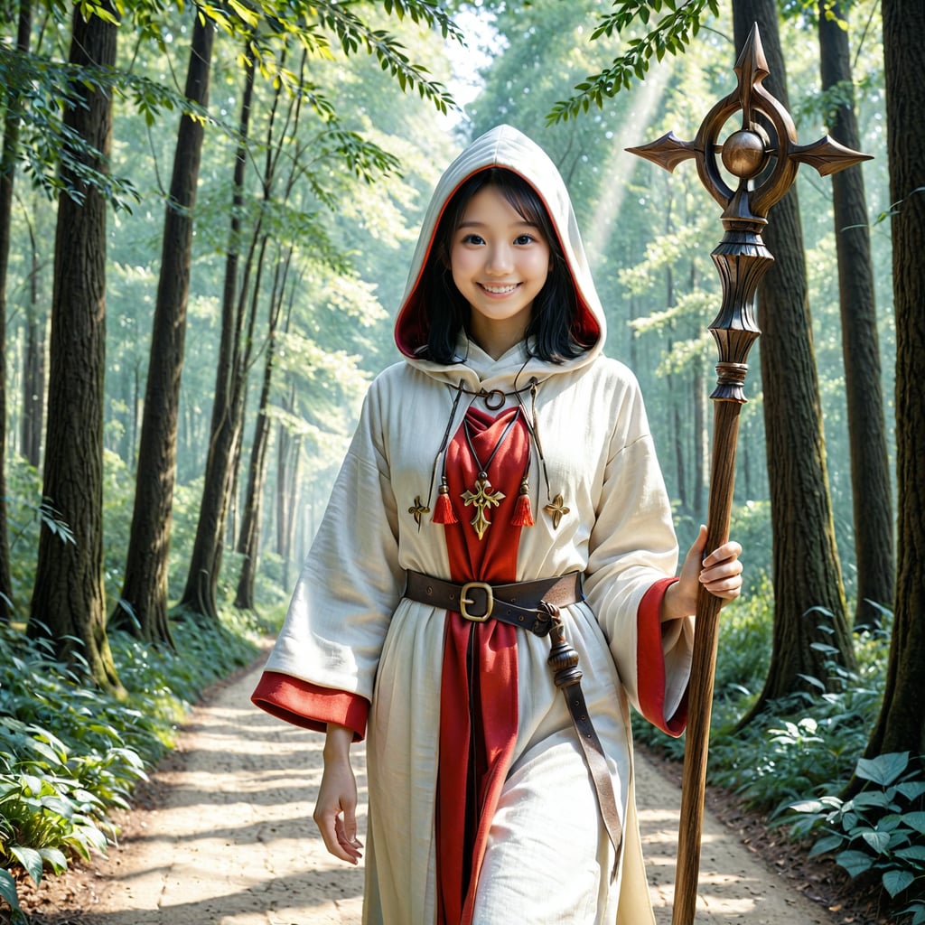 白魔導士になって冒険です。怪我したら治してあげるね