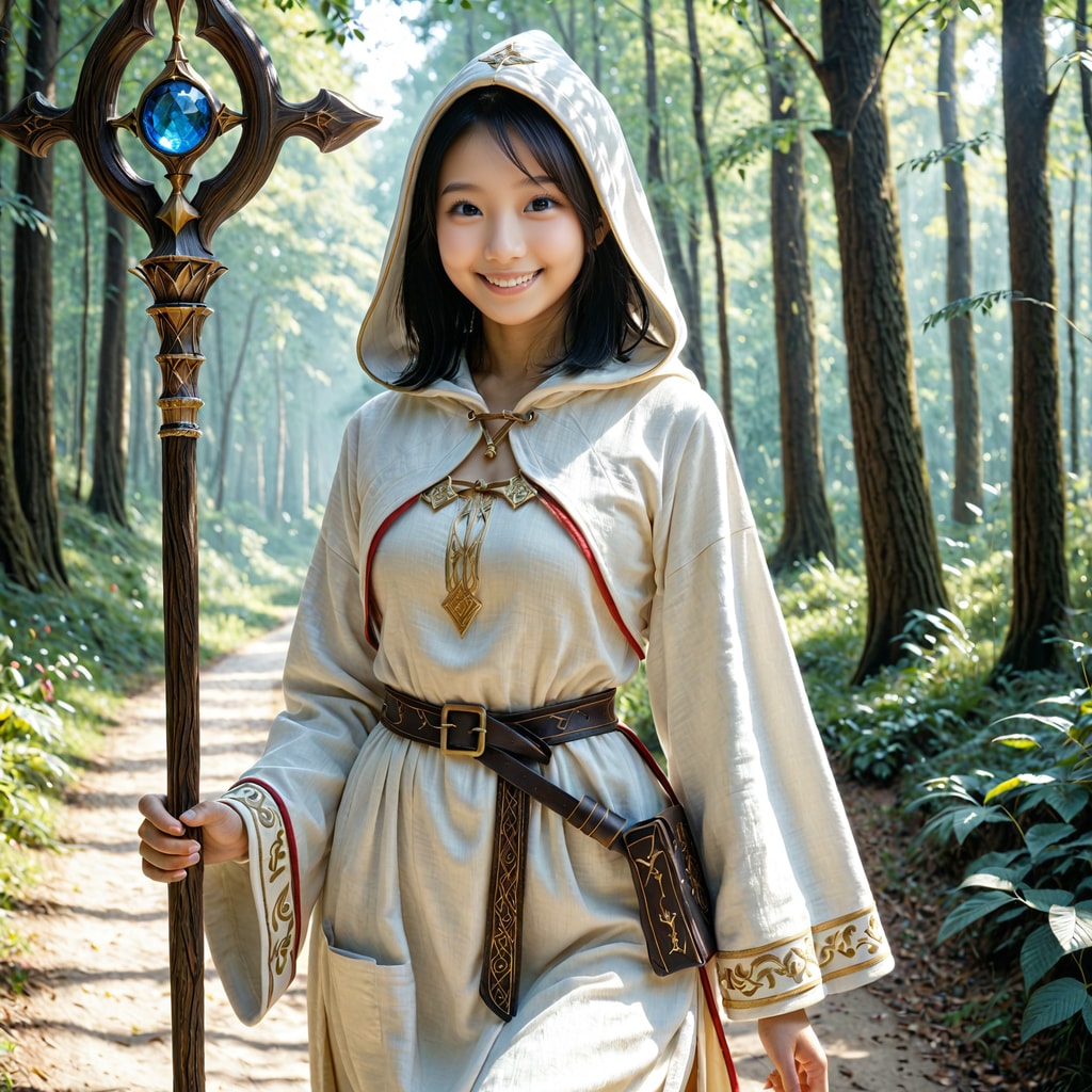 白魔導士になって冒険です。怪我したら治してあげるね