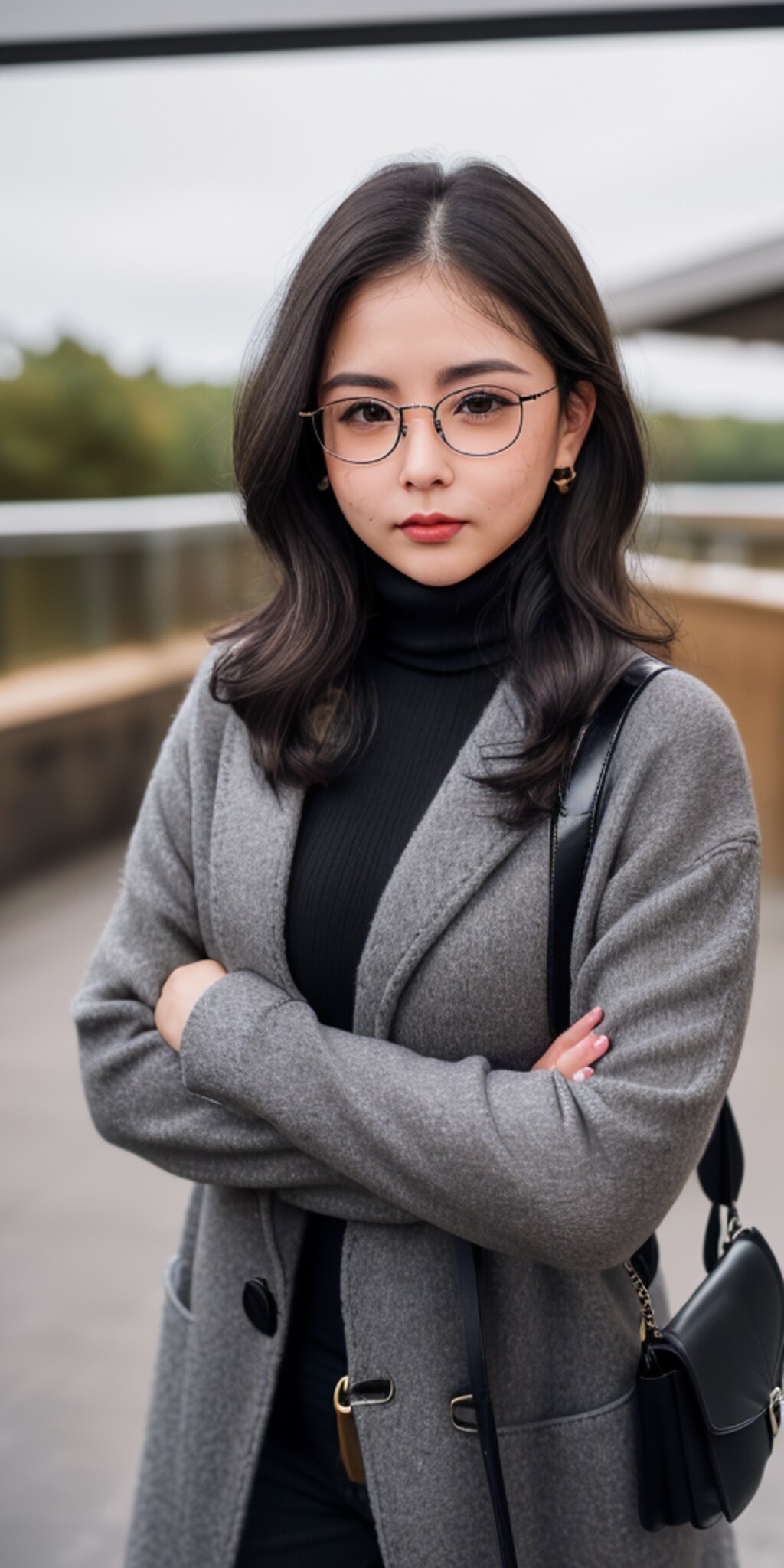 眼鏡のお姉さんと待ち合わせ