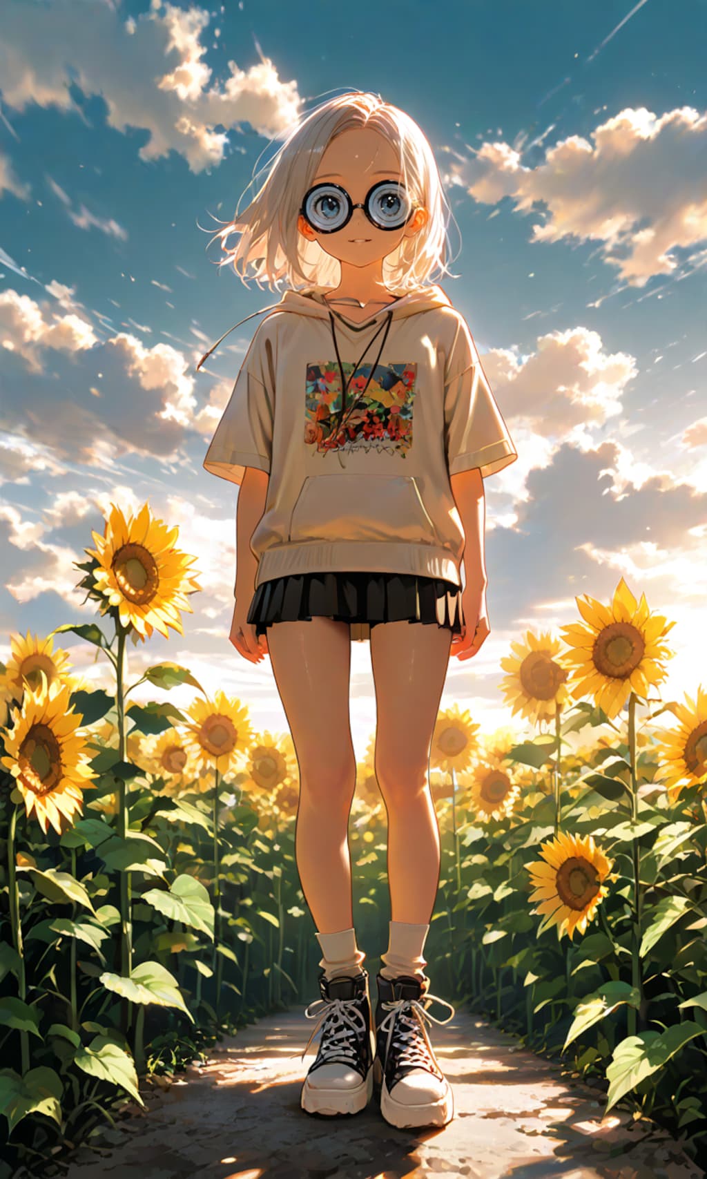 (目が)悪いガール