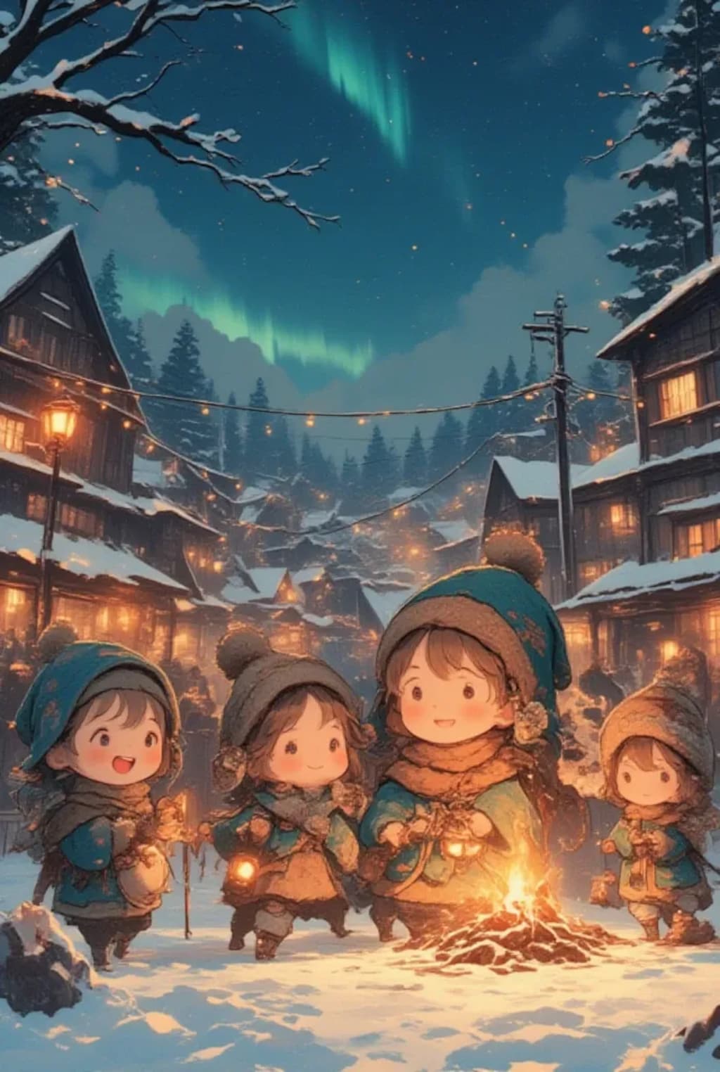 ユール祭の子どもたち