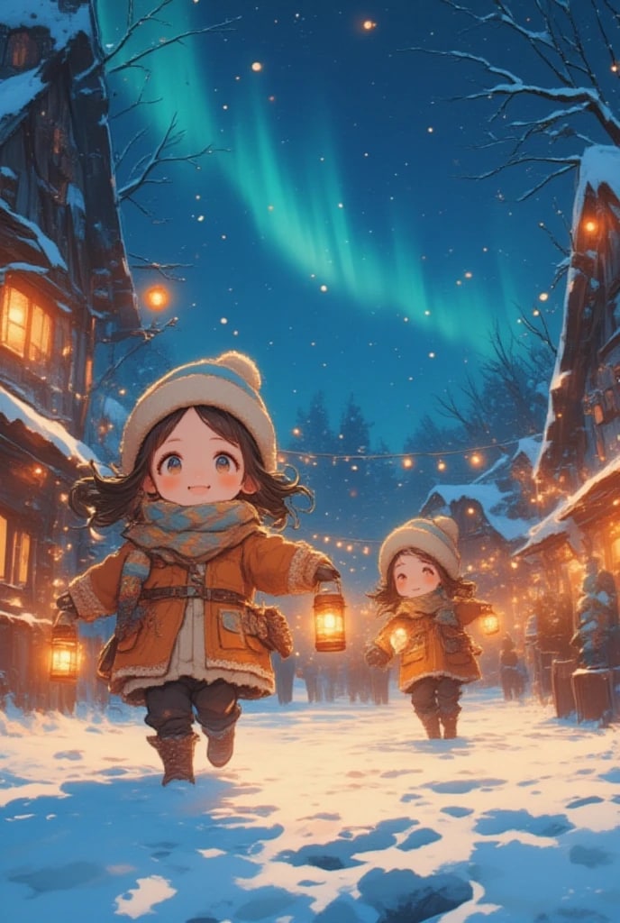 ユール祭の子どもたち | の人気AIイラスト・グラビア