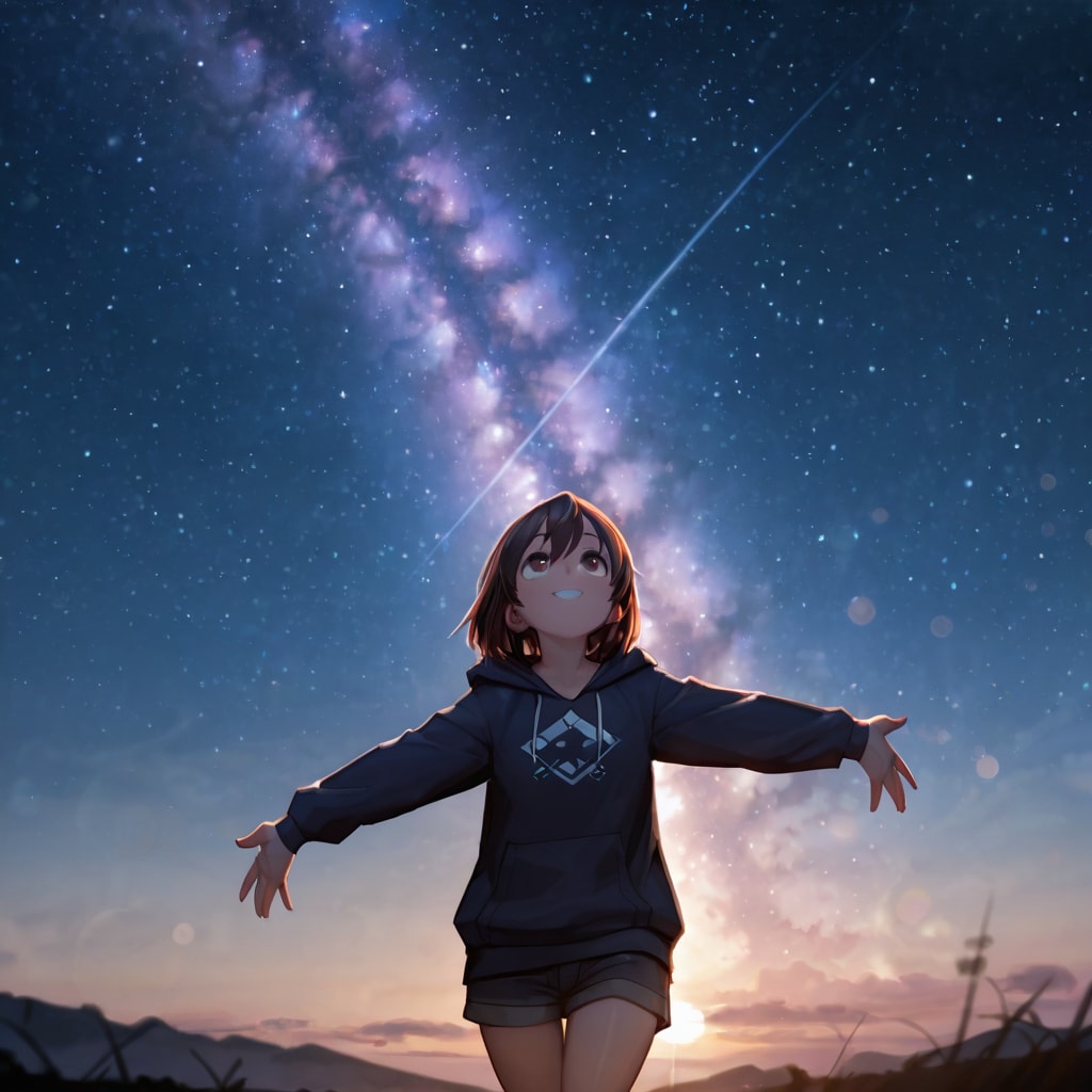 星空（そら）を見上げて
