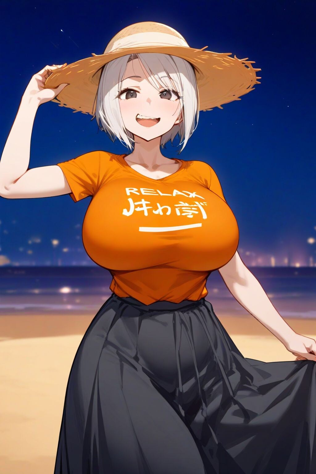 大人になった銀髪ちゃん