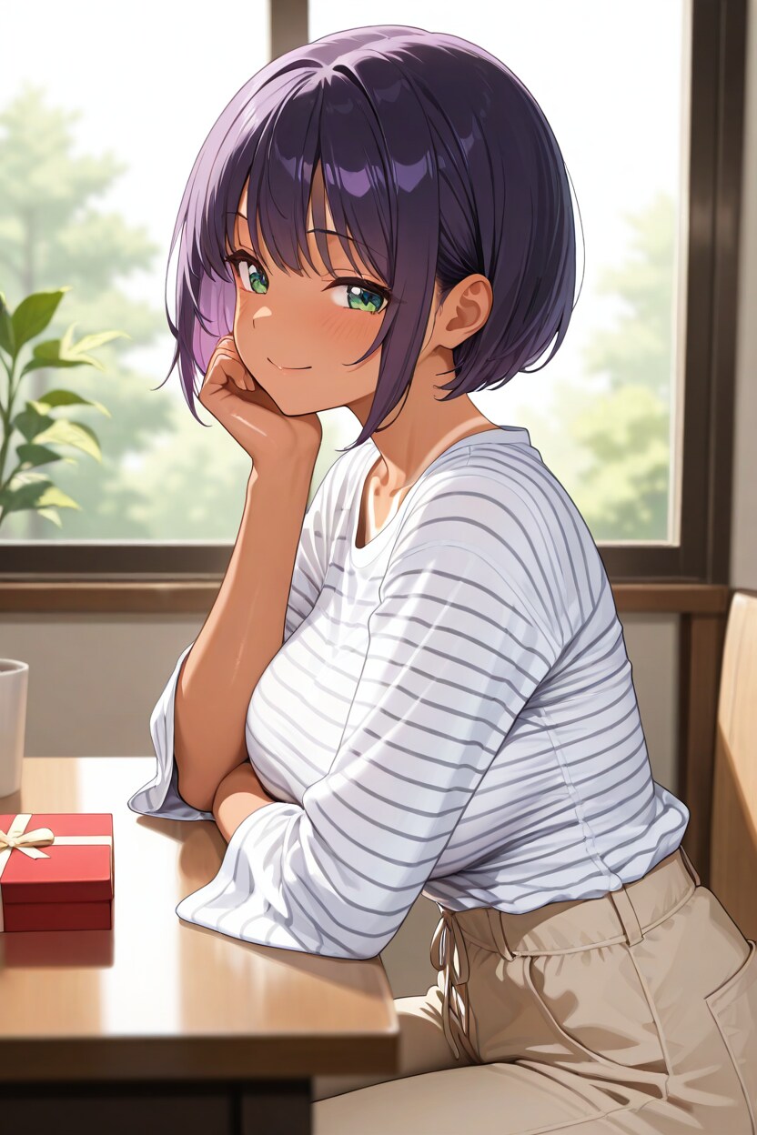 537 ちゃんとお返しはされてる日焼けっ子 | の人気AIイラスト・グラビア