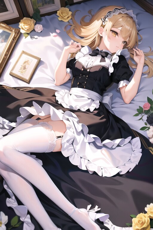 黄薔薇ノメイド