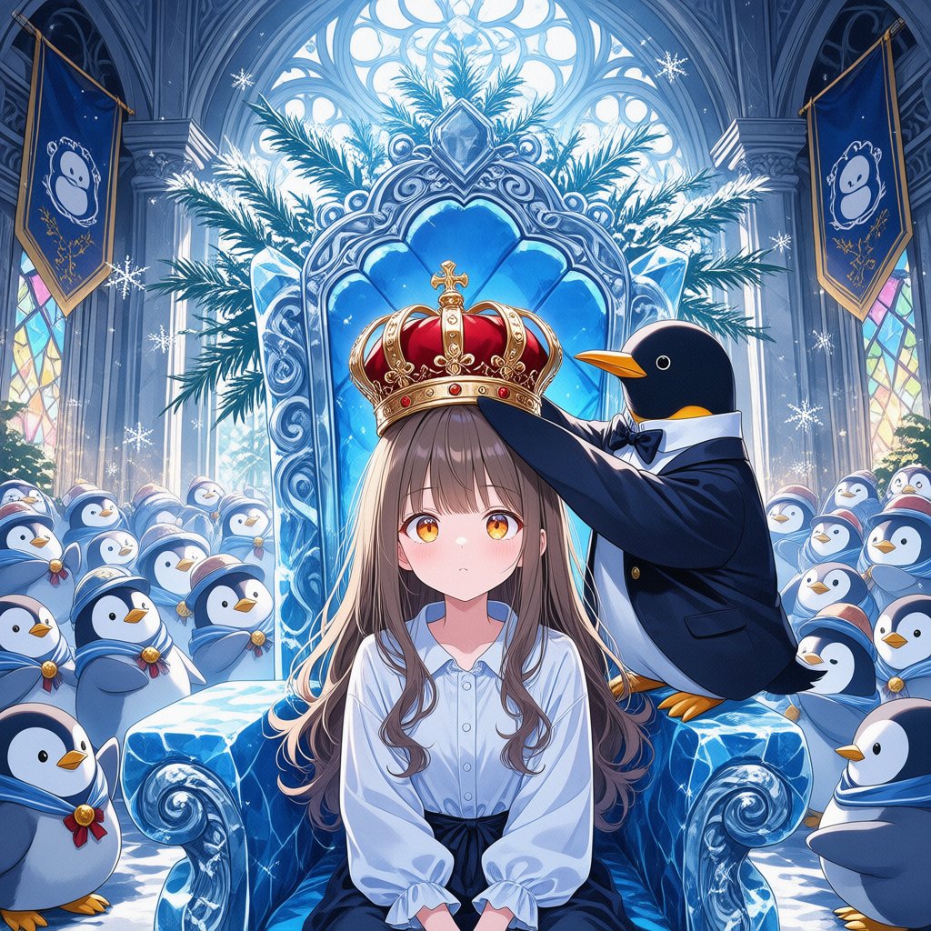 私、よくわからないけどペンギン王国の王女になりました