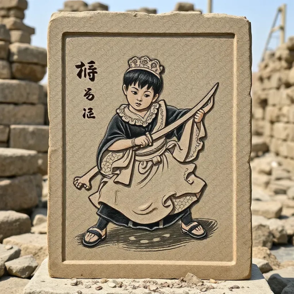 謎の冥土剣士見参！