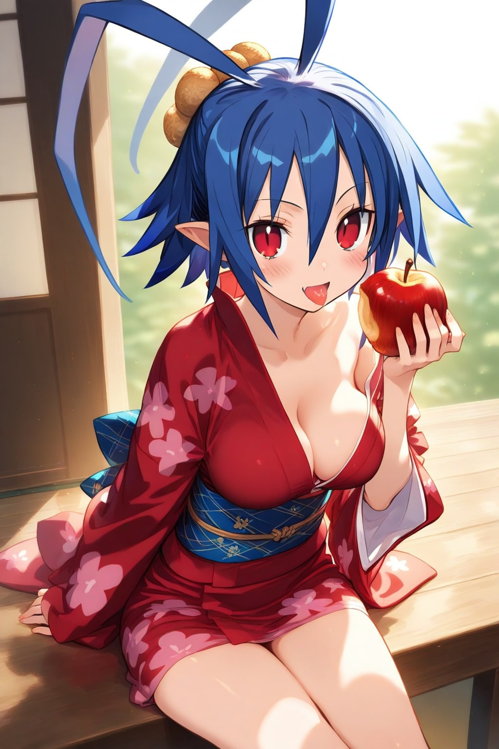 ショートの浴衣ラハールちゃん