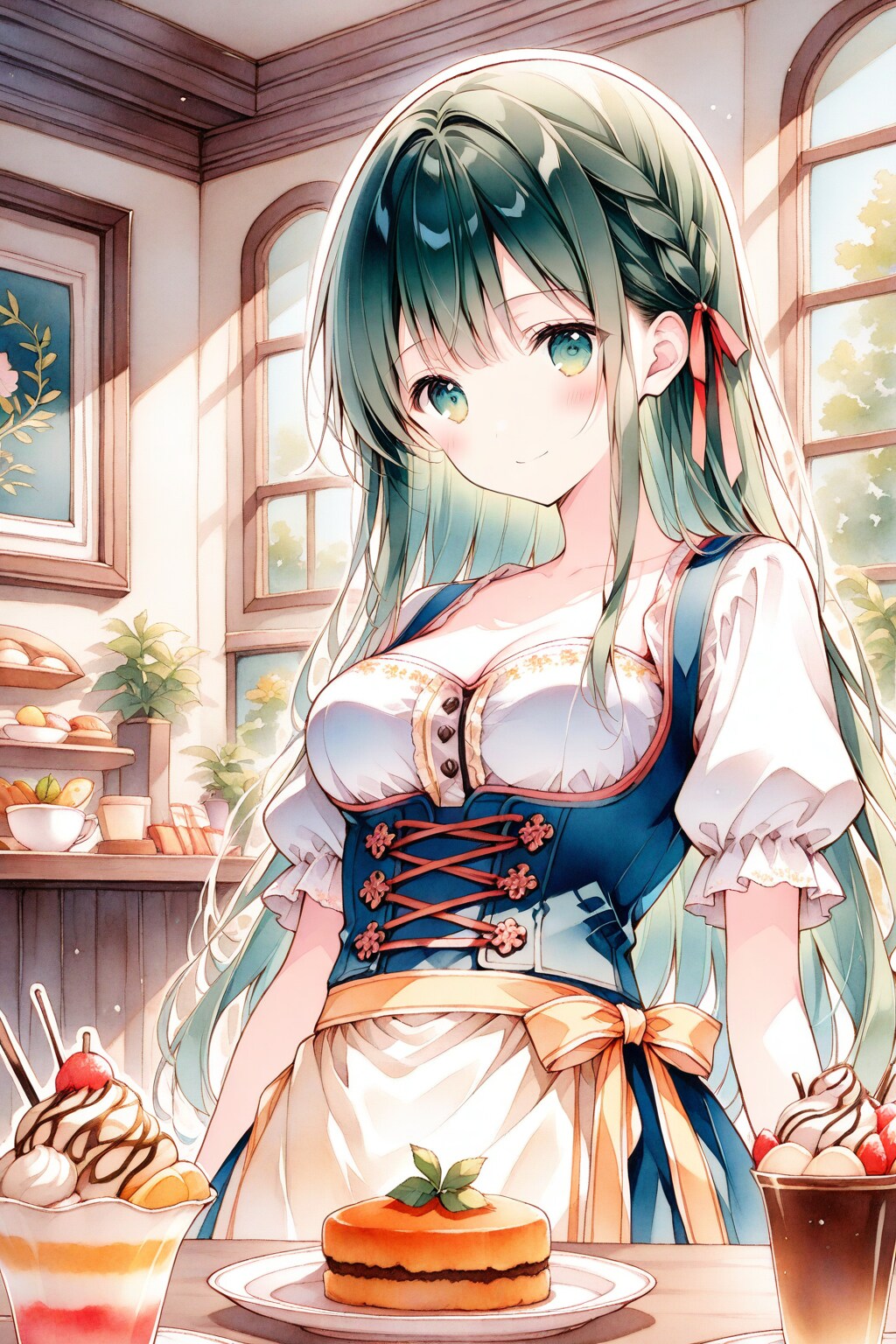 3809　至福の時間 | の人気AIイラスト・グラビア