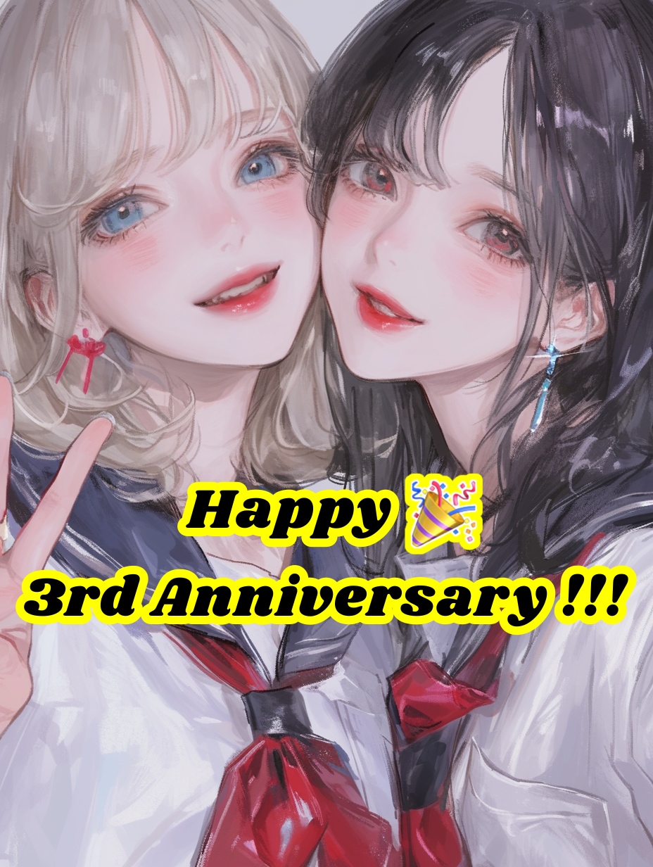 3周年おめでとう🎉 niji･journey | の人気AIイラスト・グラビア