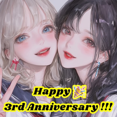 3周年おめでとう🎉 niji・journey