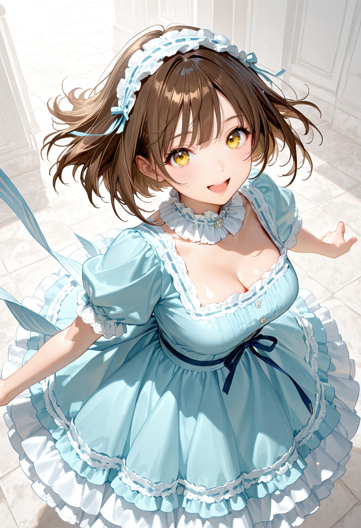 フリフリな二人。