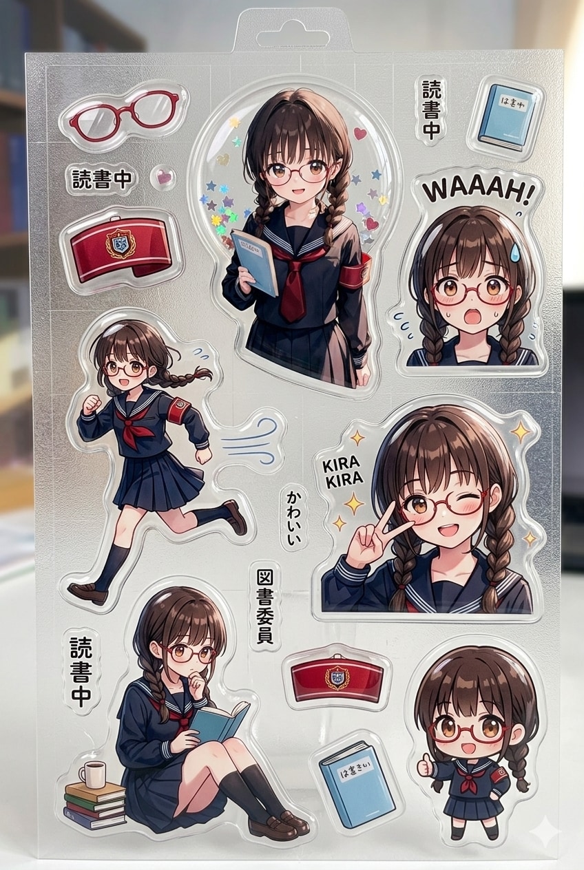 Geminiは委員長ちゃんの魅力をわかりすぎている（汗） | の人気AIイラスト・グラビア